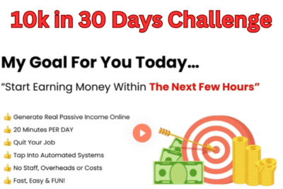 Online Earnings with the 10k in 30 days challenge